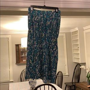 Strapless Lilly Pulitzer dress/cover up